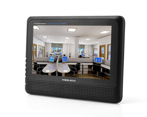 Sistema de segurança da definição DVR da elevação de gravação video de Digitas construído no microfone/7 polegadas de monitor