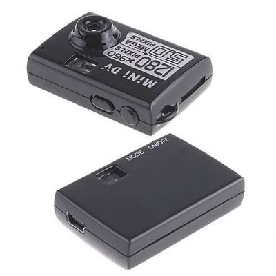 Registrador video o menor da câmara web da voz da câmera DV Digitas do espião do Polegar-Tamanho 5MP o micro HD DVR
