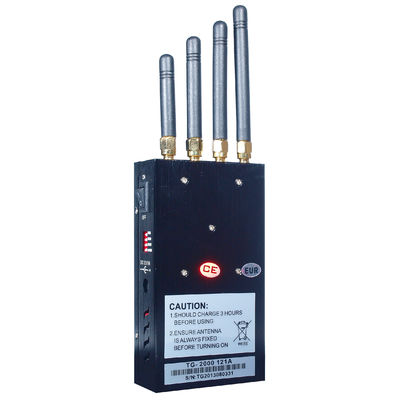 da câmera sem fio do espião do jammer do sinal audio da câmera do portabe 121C jammer móvel do sinal de Bluetooth