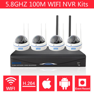 5.8GHZ 720P/960P NVR 장비, CCTV 안전 영상 Wifi Megapixel IP 사진기