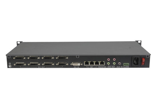 IP Audio Video Matrix Switcher ONVIF IP Camera Integration 8CH DVI-i Output
