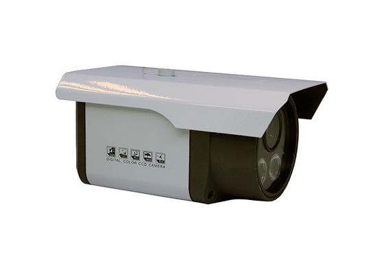 Câmera análoga 1200TVL da bala da fiscalização do diodo emissor de luz do IR da visão nocturna com AUTO controle do ganho