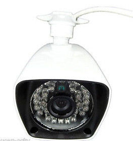 Câmera impermeável branca Sony IMX322 1080P 2.0MP AHD Realtime da bala do CCTV
