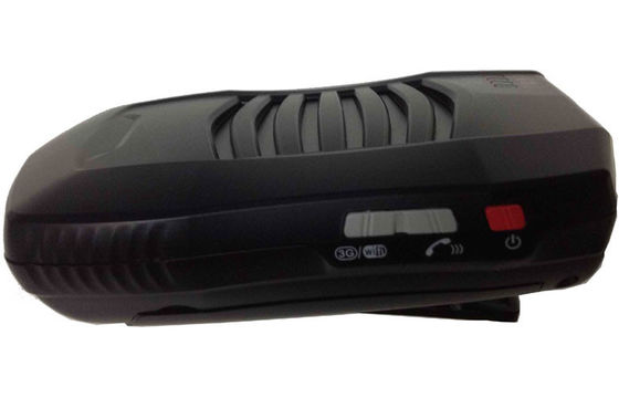 Transmissão sem fio audio do gravador de vídeo PDVR 3G da polícia G.726, vista viva