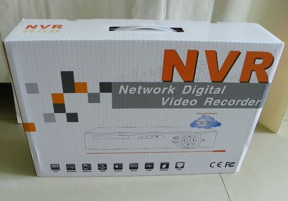 gravador de vídeo profissional COMPLETO DR-N6608F da rede de 8CH H.264 HD 1080P
