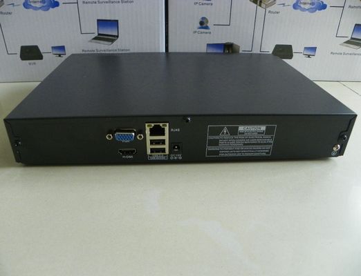 gravador de vídeo profissional COMPLETO DR-N6608F da rede de 8CH H.264 HD 1080P