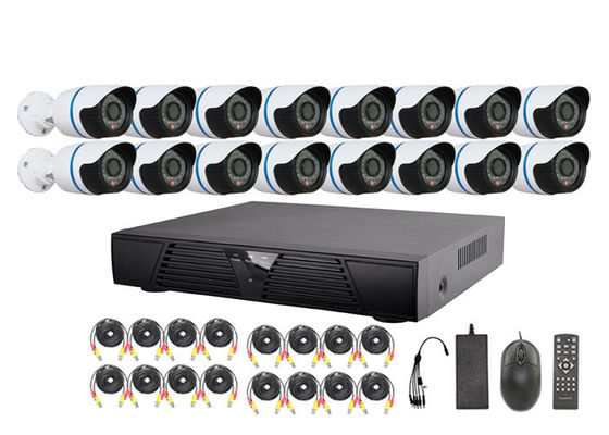 1100TVL / 1200TVL SONY CMOS Analog CCTV Security Camera Systems with DVR