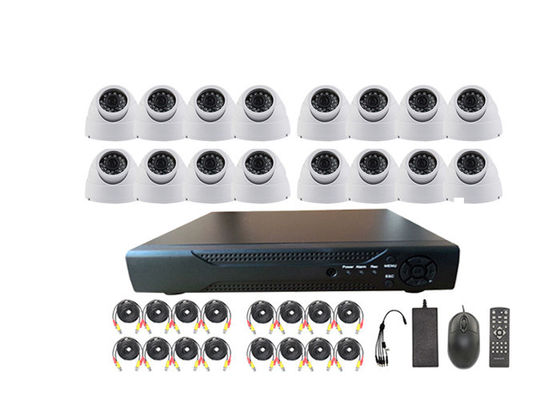 1100TVL / 1200TVL SONY CMOS Analog CCTV Security Camera Systems with DVR