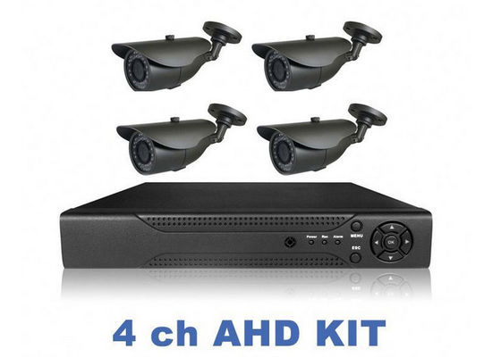 High Definition 720P 0.001LUX CCTV Security Camera Systems Support OSD