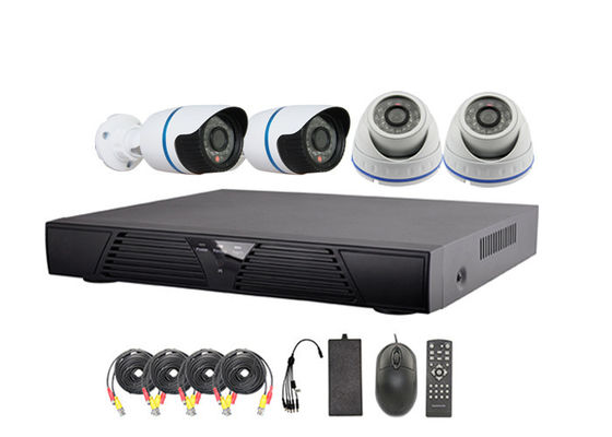 Outdoor / Indoor 1/3" COLOR CMOS CCTV Camera And Security Systems With DVR