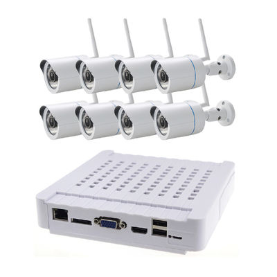 0.01Lux 8CH CCTV Security Camera Systems 720P Onvif H.264 P2P