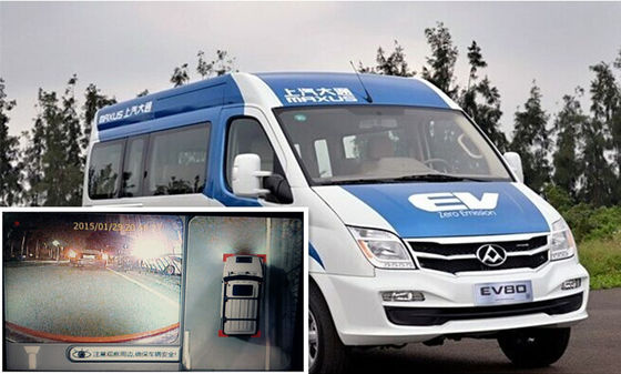 4 kanaaldvr Vrachtwagen camera-360 de Veiligheidscamera van de Graadhd Auto voor Vrachtwagens en Bussen, het Systeem van het Vogelweergeven