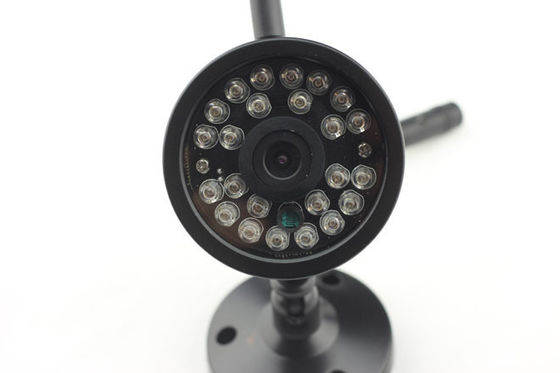 4 CH Quad picture Wireless DVR Surveillance Camera System , Home DVR Security System