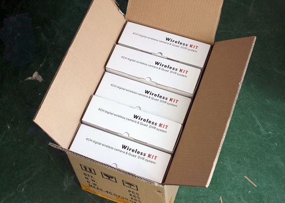 Sistema de segurança alto 7" da definição DVR polegada, sistema de segurança home da visão nocturna DVR