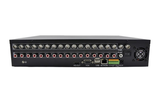 16 sistema de segurança do canal DVR – H.264 segurança autônoma DVR, entrada audio
