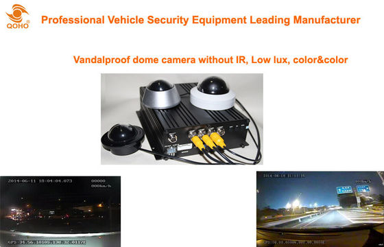 600TVL / 700TVL Embeded Car Dome Camera , Mini Vandalproof Wireless Car Backup Camera